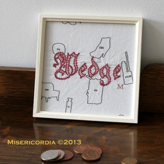 Wedge from Staff of Life series - Misericordia 2013