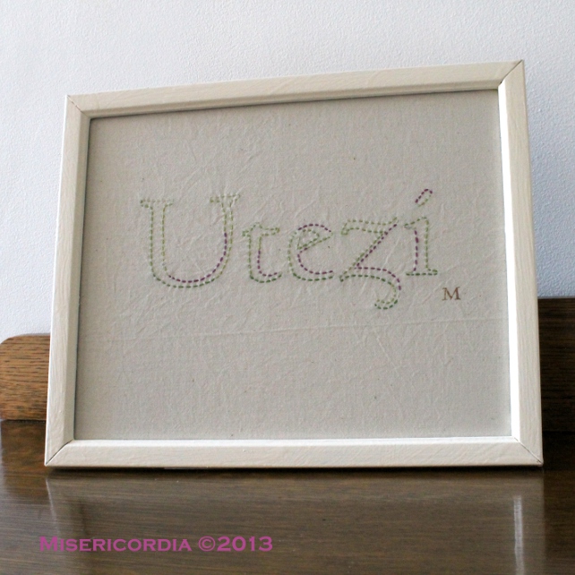 Utezi hand embroidery - Misericordia 2013